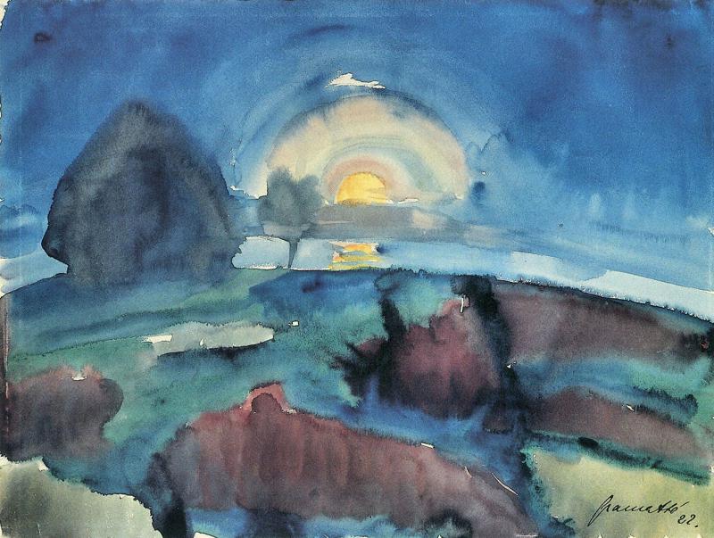Walter-Gramatte-Hiddensoe-moon-stairway, 1922.jpg