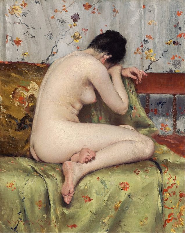 William Merritt Chase - A Modern Magdalen - (MрeisterDrucke-3337).jpg