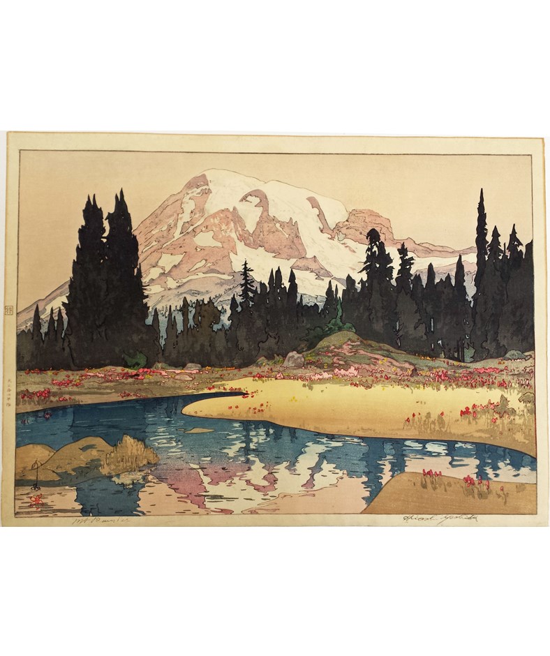 Yoshida Hiroshi горное озеро.jpg